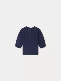 Newborn & Baby Bonpoint Sweaters And Cardigans | Sweat Dady Bleu Fonce