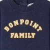 Newborn & Baby Bonpoint Sweaters And Cardigans | Sweat Dady Bleu Fonce