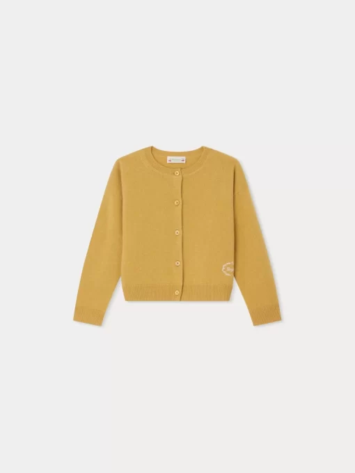 Child Bonpoint Cardigans And Sweaters | Tabara Cardigan Honey