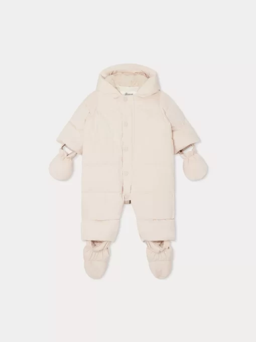 Newborn & Baby Bonpoint Outerwear | Tagonfly Snowsuit Powdered Rose