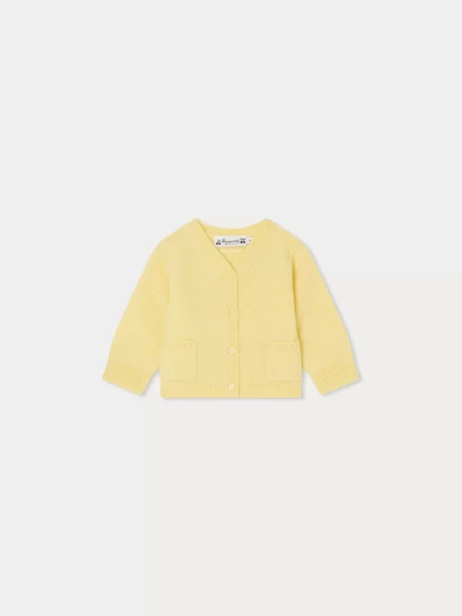 Newborn & Baby Bonpoint Sweaters And Cardigans | Tahiel Cardigan Yellow