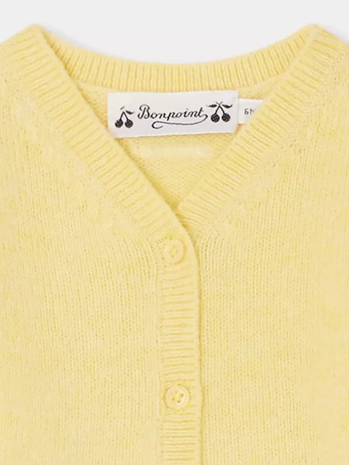 Newborn & Baby Bonpoint Sweaters And Cardigans | Tahiel Cardigan Yellow