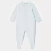 Newborn & Baby Bonpoint Onesies And Pajamas | Talou Pajamas Gray Blue