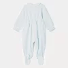 Newborn & Baby Bonpoint Onesies And Pajamas | Talou Pajamas Gray Blue