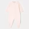 Newborn & Baby Bonpoint Onesies And Pajamas | Talou Pajamas Pale Pink