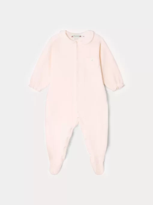 Newborn & Baby Bonpoint Onesies And Pajamas | Talou Pajamas Pale Pink