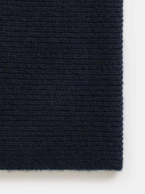 Child Bonpoint Accessories | Tatodine Ribbed Snood Navy