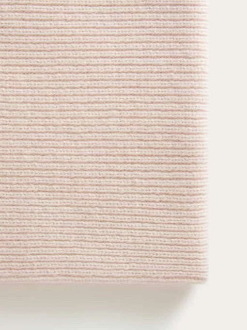 Child Bonpoint Accessories | Tatodine Ribbed Snood Pale Pink