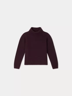 Child Bonpoint Cardigans And Sweaters | Temperance Sweater Grape