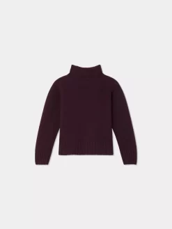 Child Bonpoint Cardigans And Sweaters | Temperance Sweater Grape