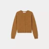 Child Bonpoint Cardigans And Sweaters | Thindra Cardigan Camel