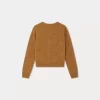 Child Bonpoint Cardigans And Sweaters | Thindra Cardigan Camel