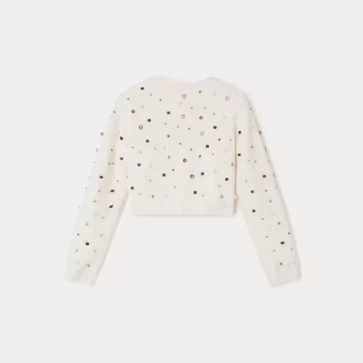 Child Bonpoint Cardigans And Sweaters | Tholmine Cardigan Milk White