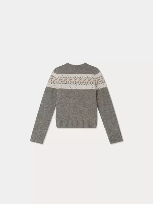 Child Bonpoint Cardigans And Sweaters | Tinoa Sweater Dark Grey